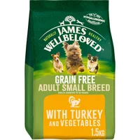 Adult Turkey & Veg Grain Free Small Breed Dry Dog Food
