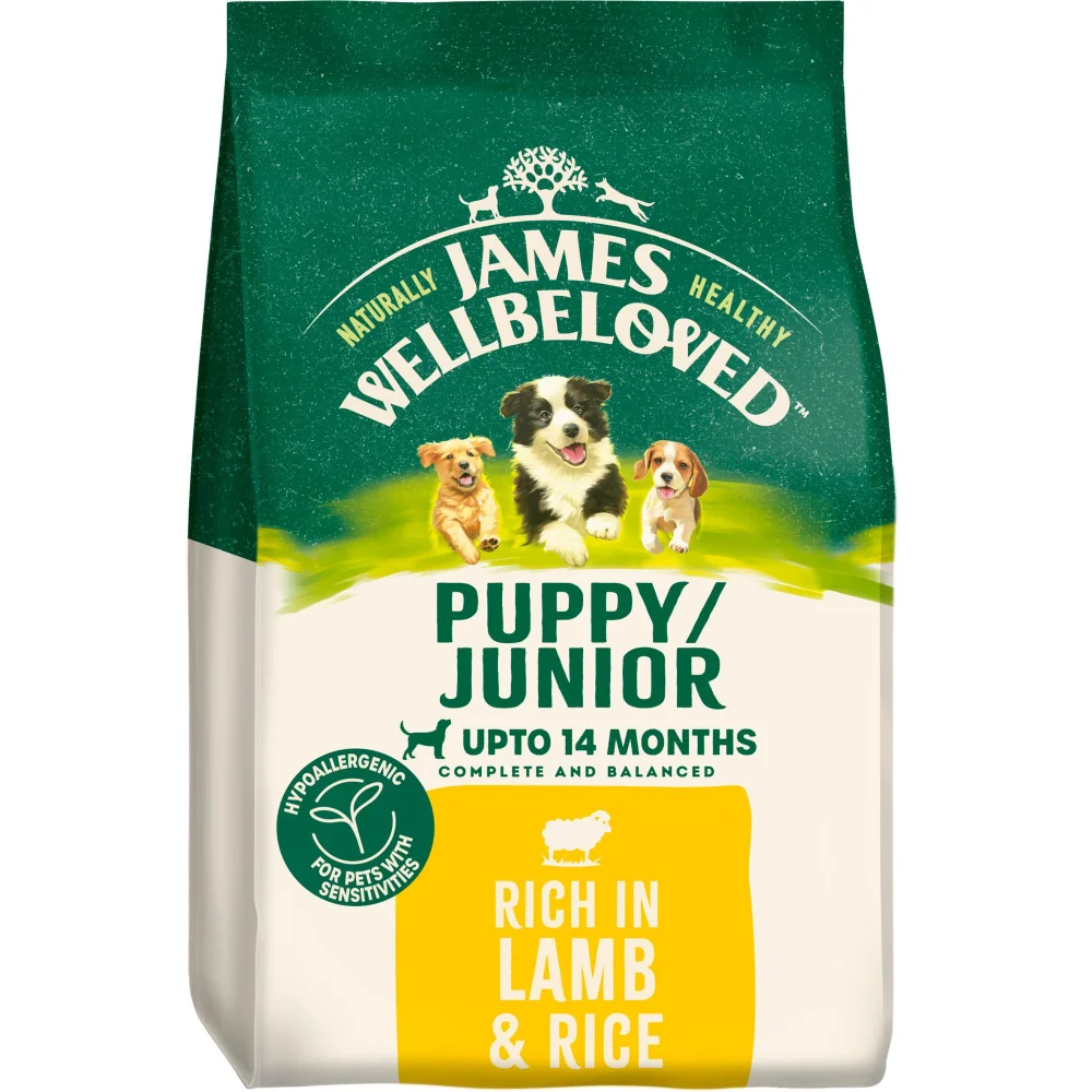 Puppy Lamb & Rice Dry Dog Food 15kg Image 1