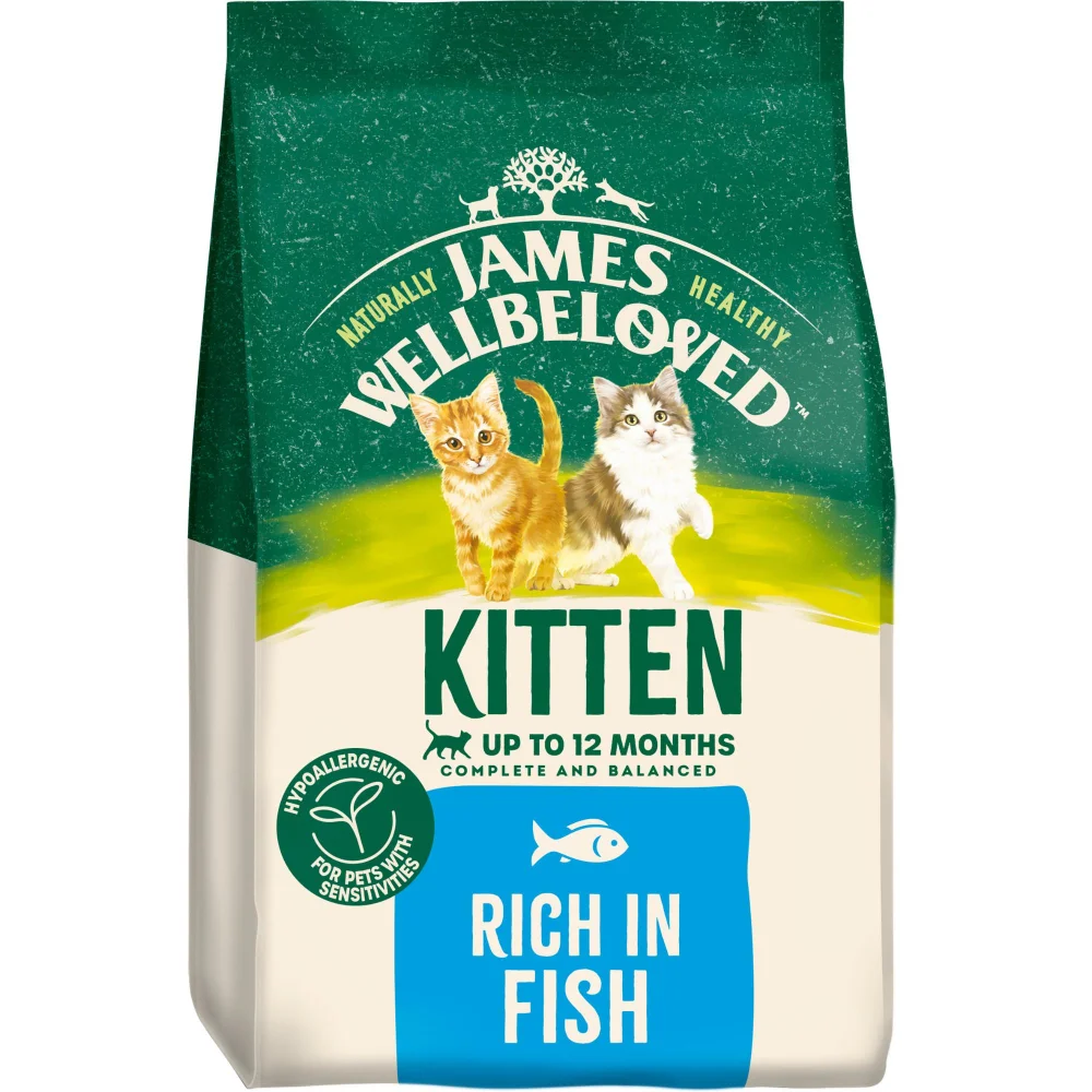 Kitten Fish Dry Cat Food 4.5kg Image 1