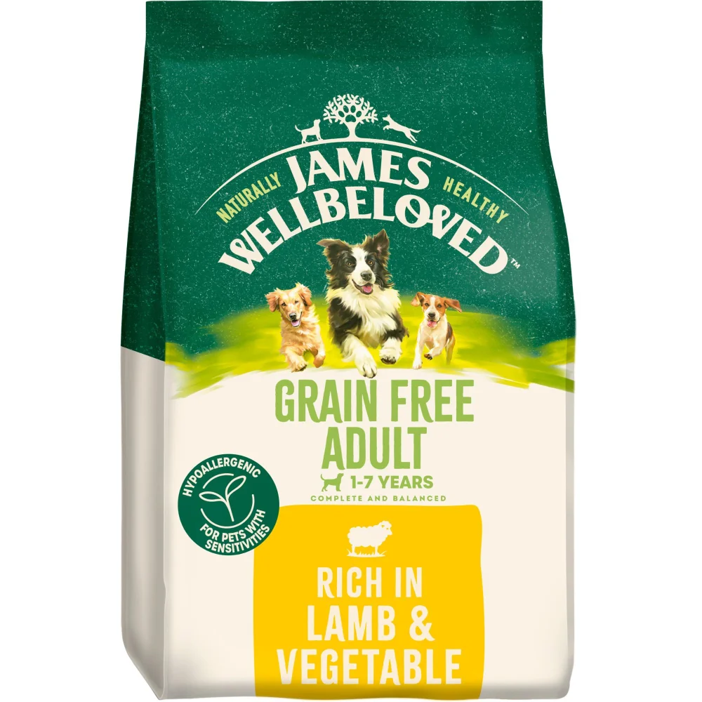 Adult Lamb & Veg Grain Free Dry Dog Food 10kg Image 1
