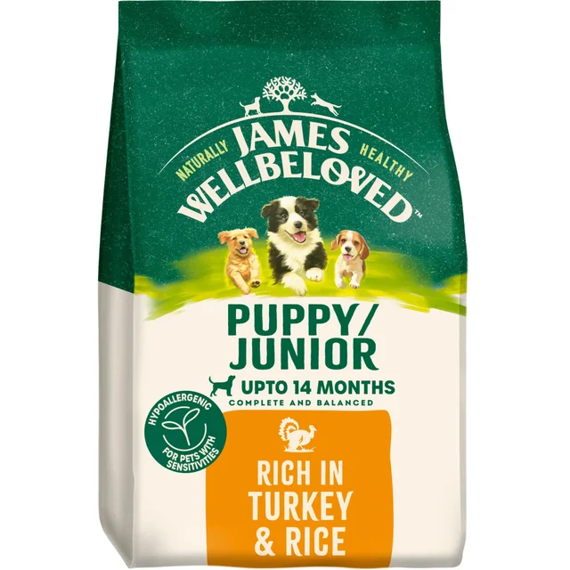 Puppy Turkey & Rice Dry Dog Food 12kg